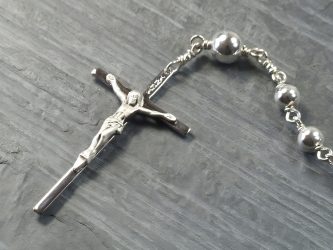 All Sterling Silver Rosary