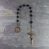 Saint Joseph Black Onyx Single Decade Rosary