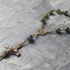 Saint Francis of-Assisi Rosary, hand-made in bronze